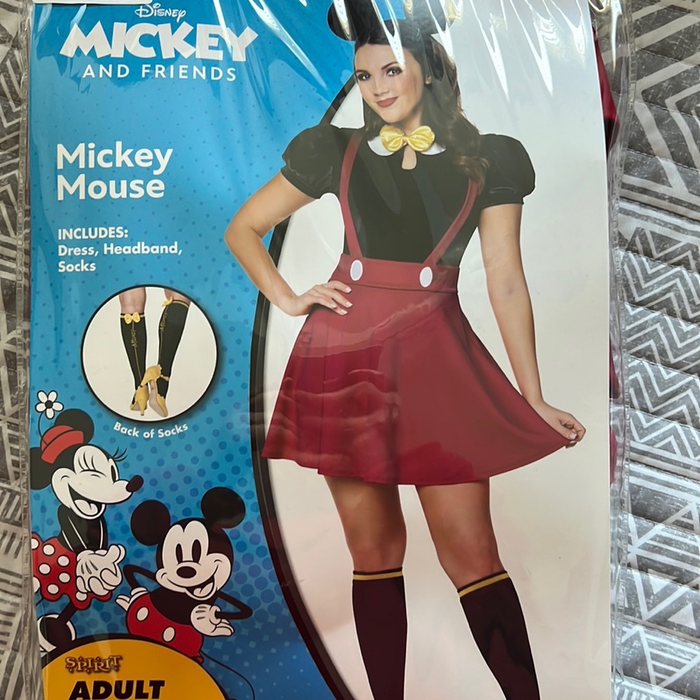 Mickey Mouse Women’s Costume Size Medium